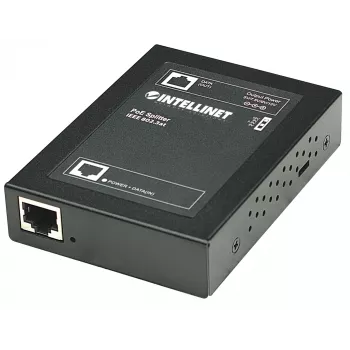 Intellinet Power over Ethernet (PoE+) Splitter, IEEE802.3at, 5, 7.5, 9 lub 12 V DC napięcie wyjściowe