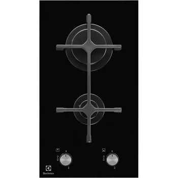 Electrolux EGC3322NVK Czarny Gazowa płyta do zabudowy 2 strefy grzewcze