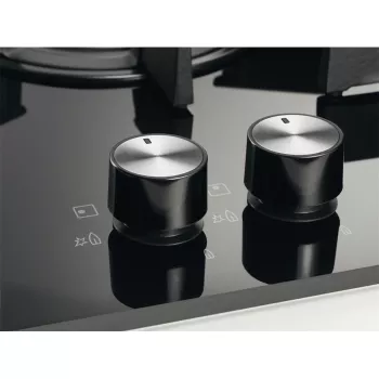Electrolux EGC3322NVK Czarny Gazowa płyta do zabudowy 2 strefy grzewcze