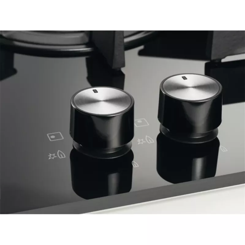 Electrolux EGC3322NVK Czarny Gazowa płyta do zabudowy 2 strefy grzewcze