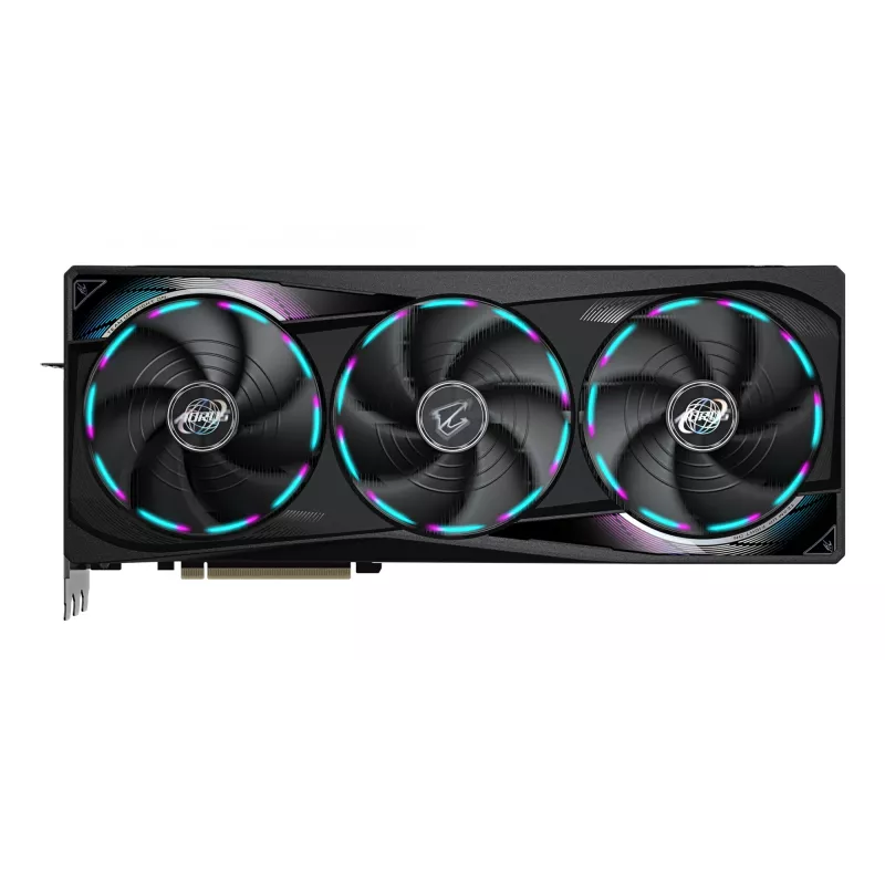 Karta graficzna GIGABYTE AORUS GeForce RTX 5090 MASTER 32G - 32 GB GDDR7, 512-bit, PCI-E 5.0, 2655 MHz taktowanie rdzenia, 3 x DP 2.1a, 1 x HDMI 2.1b, GV-N5090AORUS M-32GD