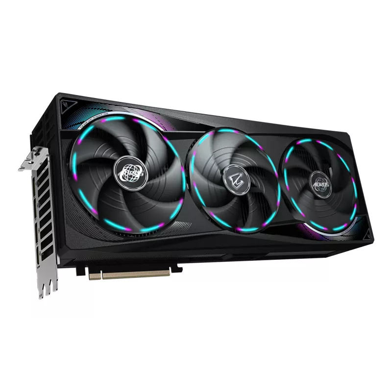 Karta graficzna GIGABYTE AORUS GeForce RTX 5090 MASTER 32G - 32 GB GDDR7, 512-bit, PCI-E 5.0, 2655 MHz taktowanie rdzenia, 3 x DP 2.1a, 1 x HDMI 2.1b, GV-N5090AORUS M-32GD