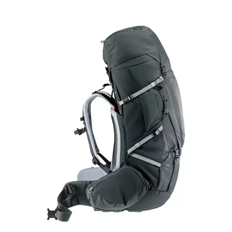 Plecak turystyczny DEUTER Aircontact Pro 65+10 SL Damski Grafit, pojemność 65+10 l