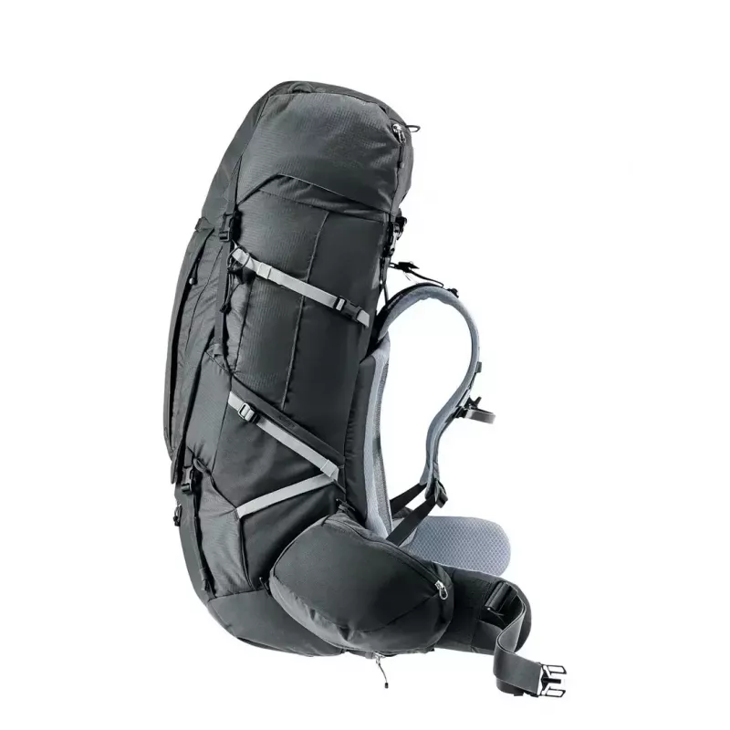 Plecak turystyczny DEUTER Aircontact Pro 65+10 SL Damski Grafit, pojemność 65+10 l