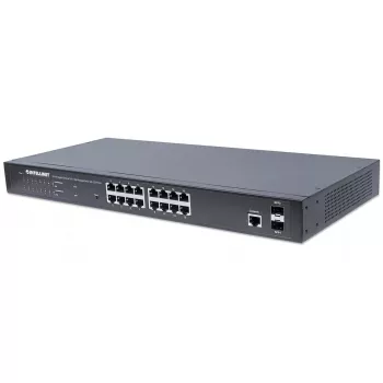 Przełącznik zarządzany Intellinet 16-portowy Gigabit Ethernet PoE+