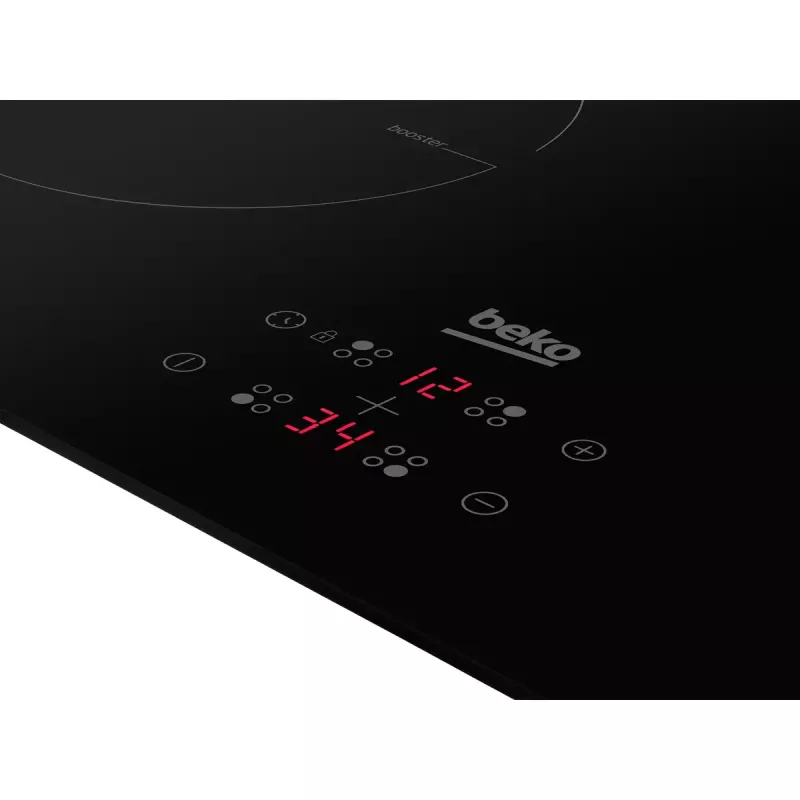 Płyta indukcyjna Beko HII 64400 MT, czarna, do zabudowy, 60 cm, 4 strefy