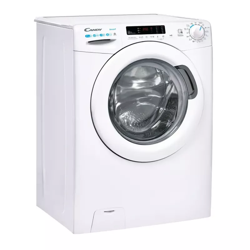 Pralko-suszarka Candy Smart CSWS 4752DWE/1-S wolnostojąca ładowana od przodu biała