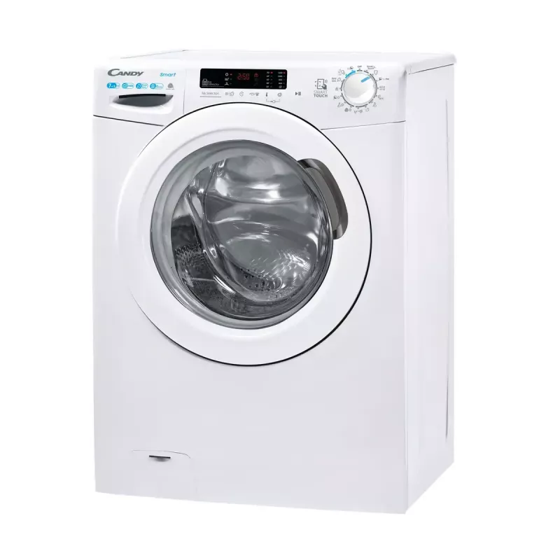 Pralko-suszarka Candy Smart CSWS 4752DWE/1-S wolnostojąca ładowana od przodu biała