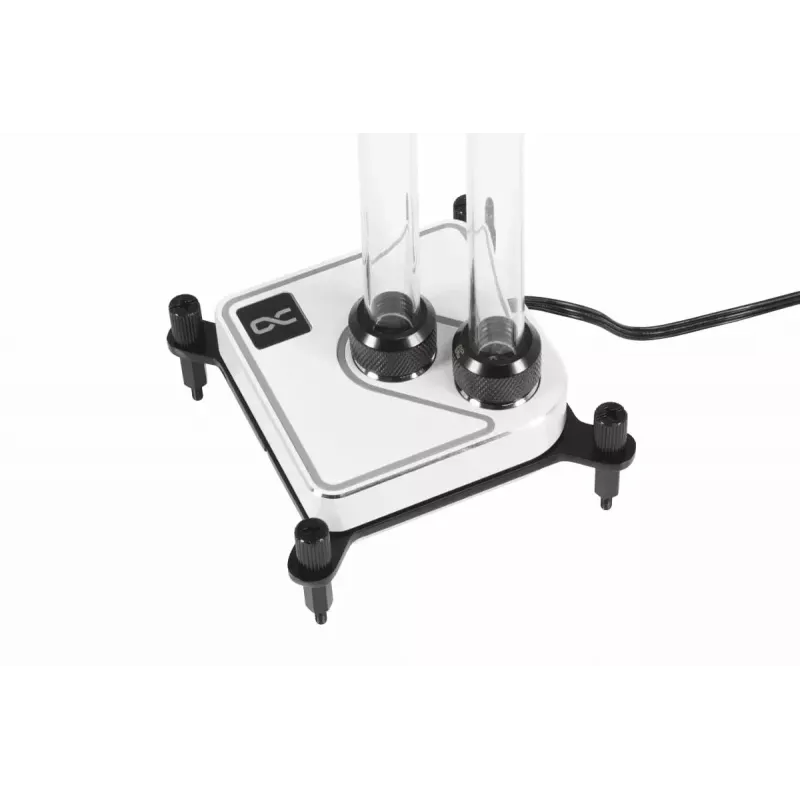 Blok wodny Alphacool Core 1 Aurora Mosiądz Miedź Nikiel Przezroczysty Biały 72mm