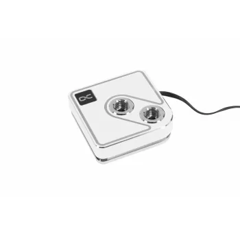 Blok wodny Alphacool Core 1 Aurora Mosiądz Miedź Nikiel Przezroczysty Biały 72mm
