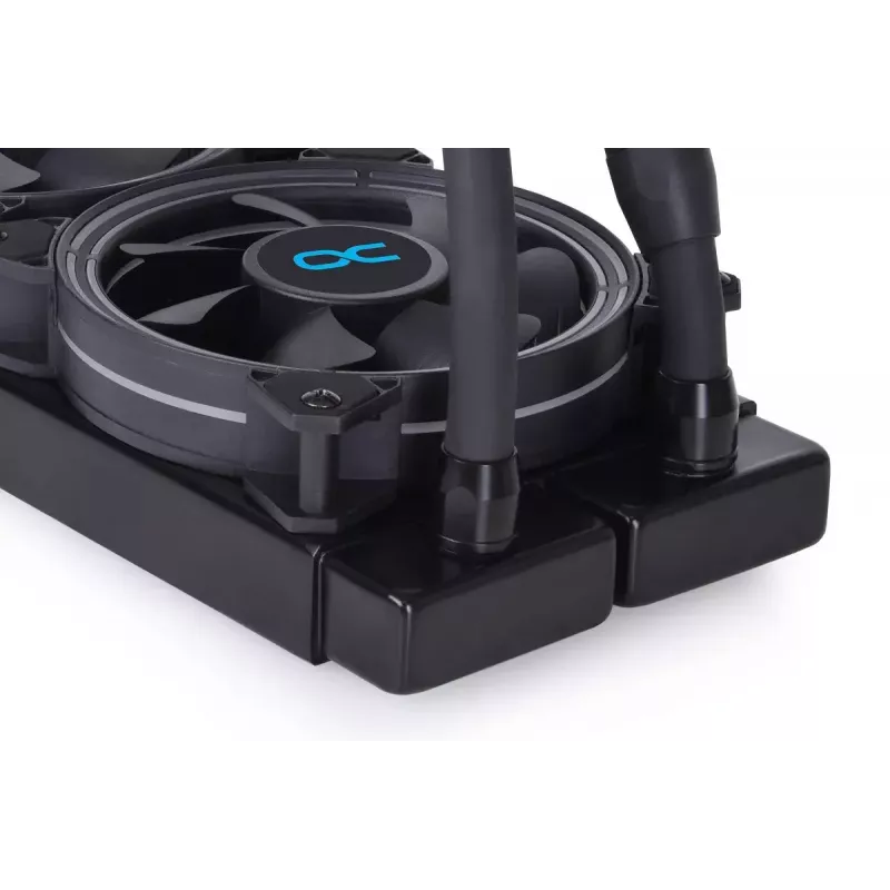 Chłodnica cieczy typu all-in-one Alphacool Eisbaer Aurora LT240 12 cm Czarna