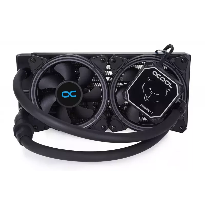 Chłodnica cieczy typu all-in-one Alphacool Eisbaer Aurora LT240 12 cm Czarna