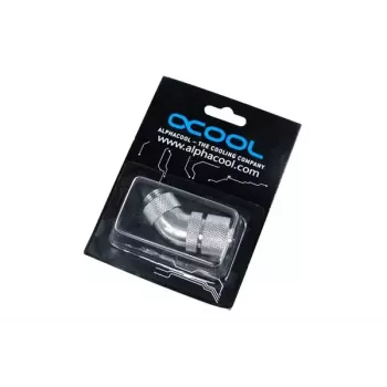 Złączka wężowa mosiężna chromowana Alphacool HF 13/10