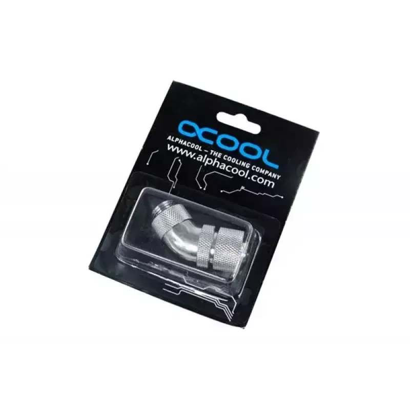Złączka wężowa mosiężna chromowana Alphacool HF 13/10