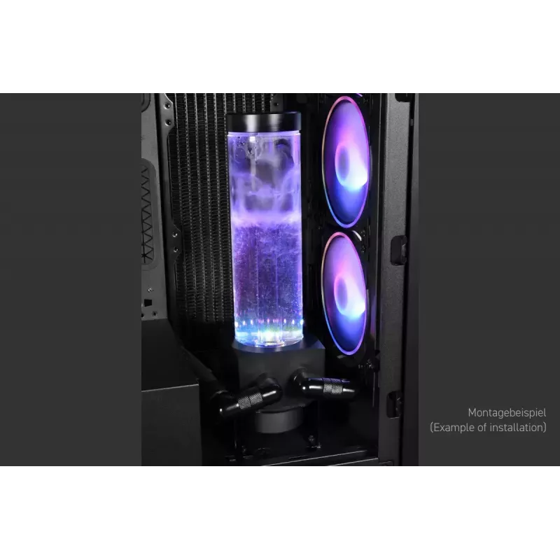 Rezerwuar Alphacool 15394 Akrylowy Czarny Przezroczysty 7,65 cm 25,1 cm