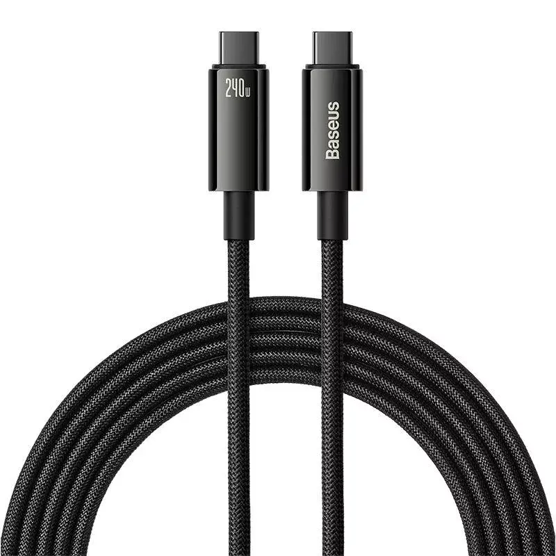 Kabel USB-C do USB-C Baseus Tungsten Gold 240W 3m