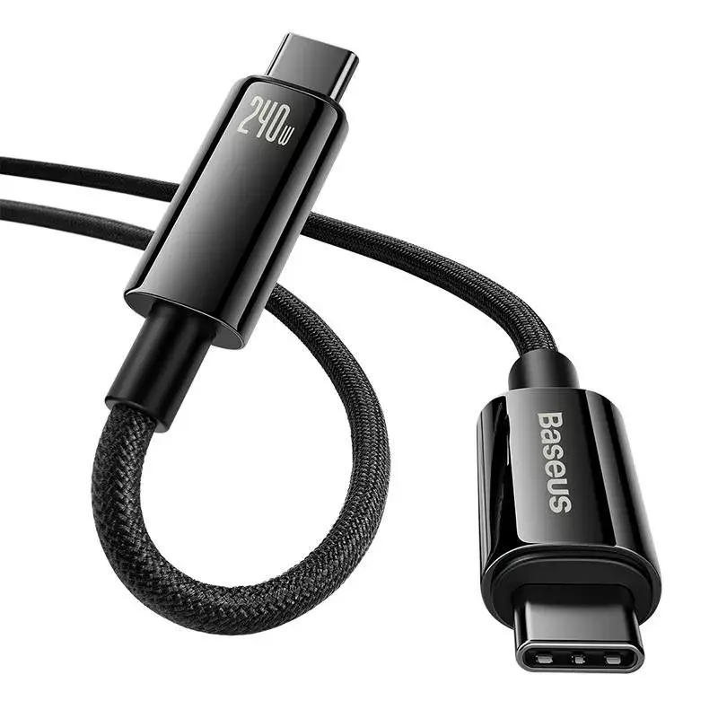 Kabel USB-C do USB-C Baseus Tungsten Gold 240W 3m