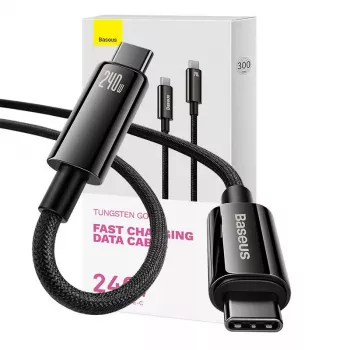 Kabel USB-C do USB-C Baseus Tungsten Gold 240W 3m
