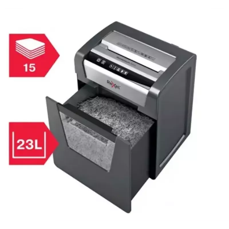Rexel Momentum X415 Niszczarka na ścinki poprzeczne P4