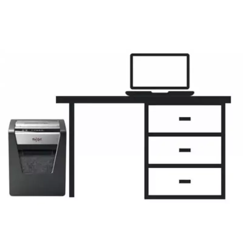 Rexel Momentum X415 Niszczarka na ścinki poprzeczne P4