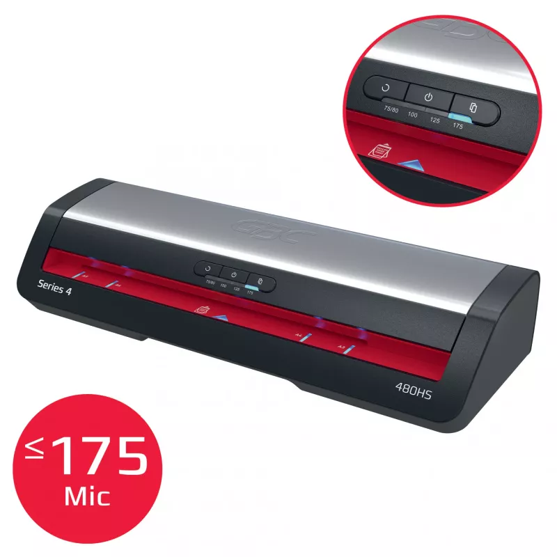 Laminator GBC 480HS A3 — urządzenie do laminowania na gorąco/zgrzewania dokumentów do formatu A3