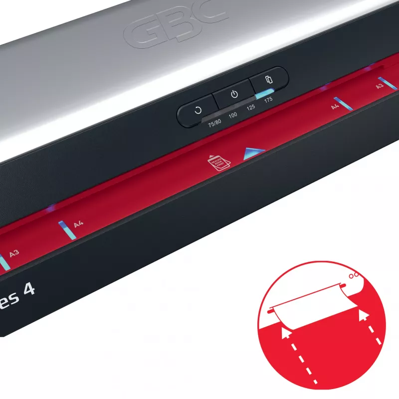 Laminator GBC 480HS A3 — urządzenie do laminowania na gorąco/zgrzewania dokumentów do formatu A3