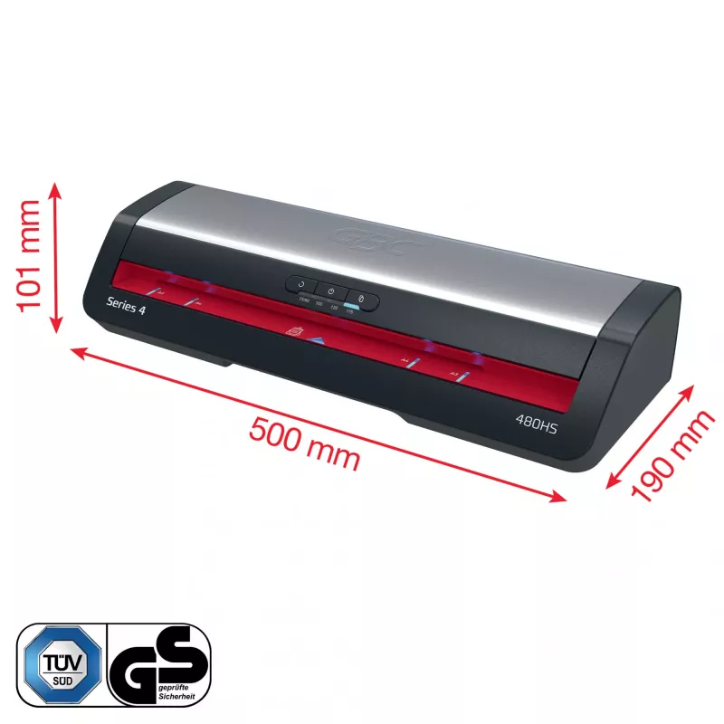 Laminator GBC 480HS A3 — urządzenie do laminowania na gorąco/zgrzewania dokumentów do formatu A3