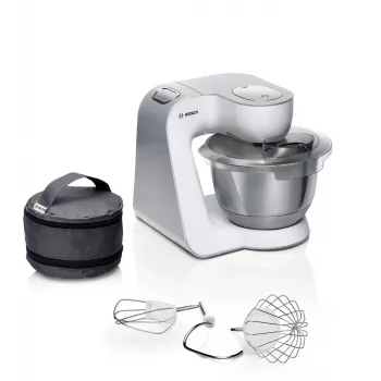 Robot kuchenny Bosch Serie 4 MUM58200 — 1000 W, misa ze stali nierdzewnej 3,9 L, biały