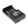 Ładowarka do akumulatorów everActive UC-4000 do akumulatorów domowych AA/AAA, 4 gniazda, 100–240 V, czarna
