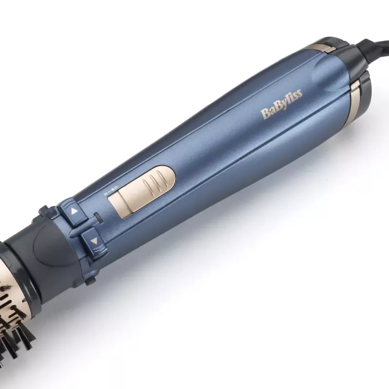 Szczotka do suszenia włosów BaByliss Style Pro 1000 AS965E — 1000 W, przewód 2,5 m, 4 końcówki, grzałka ceramiczna, jonizacja, automatyczny obrót