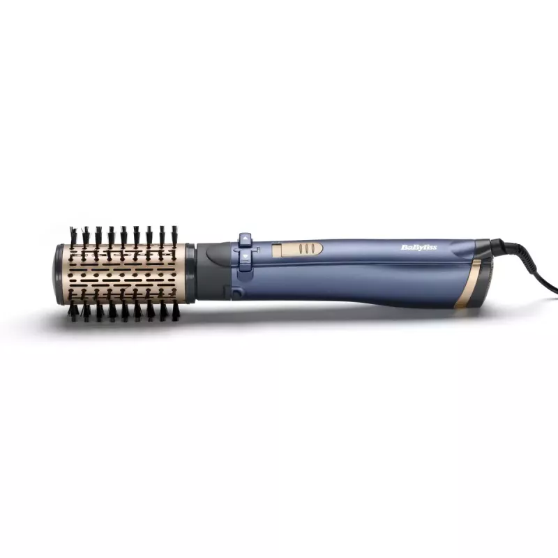 Szczotka do suszenia włosów BaByliss Style Pro 1000 AS965E — 1000 W, przewód 2,5 m, 4 końcówki, grzałka ceramiczna, jonizacja, automatyczny obrót