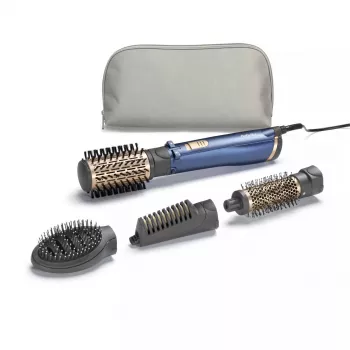 Szczotka do suszenia włosów BaByliss Style Pro 1000 AS965E — 1000 W, przewód 2,5 m, 4 końcówki, grzałka ceramiczna, jonizacja, automatyczny obrót