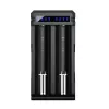 Ładowarka do akumulatorów XTAR SC2 Li-ion 18650 USB-C 2 gniazda, zasilanie USB-C, wskaźniki LED, czarna