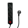 Microconnect MC-GRU0045BS przedłużacz zasilający 5 m 4 gniazda AC wewnętrzny czarny