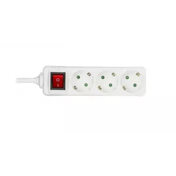 Microconnect GRU0035WS przedłużacz zasilający 5 m 3 gniazda AC Biały