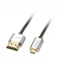 Lindy 1m CROMO cienki High Speed HDMI - Micro HDMI z Ethernetem