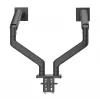 Manhattan TV i Monitor Mount Biurko Pełny Ruch Sprężyna 2 ekrany 13-45 Czarny