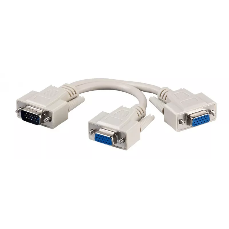 Kabel Microconnect MONG2H VGA 0,3 m VGA (D-Sub) 2 x VGA (D-Sub) szary