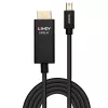 Aktywny kabel Lindy Mini DisplayPort na HDMI o długości 2 m z HDR