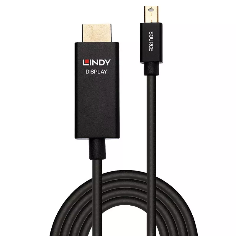 Lindy 3m Aktywny kabel Mini DisplayPort do HDMI z HDR