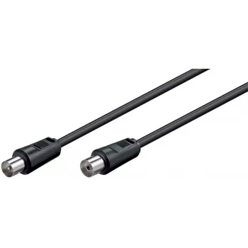 Microconnect COAX015 kabel koncentryczny 1,5 m Czarny