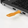 Blokada portu Lindy RJ45, pomarańczowe, 10 szt. + 1 klucz