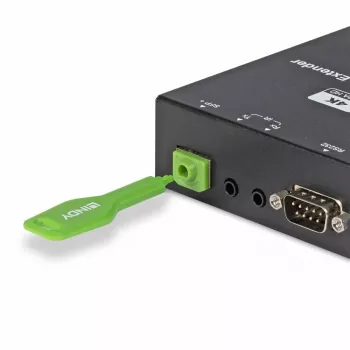 Blokada portu Lindy SFP Port Locks zielona 20 szt., kompatybilna z SFP, ABS, 20×74,5×5,9 mm