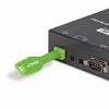 Blokada portu Lindy SFP Port Locks zielona 20 szt., kompatybilna z SFP, ABS, 20×74,5×5,9 mm