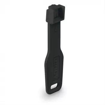 Zestaw blokad portów Lindy RJ45 Port Locks Czarny — 10 sztuk + 1 klucz, kompatybilne z portami RJ-45