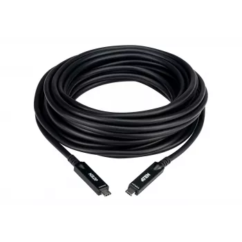 Kabel AOC USB-C ATEN UE3410F-AT, 10 m, USB-C na USB-C, 10 Gbit/s, czarny