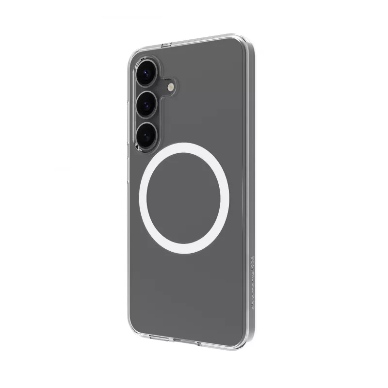Etui na telefon dbramante1928 Greenland Pro Qi2 do Samsung Galaxy S25+ — etui, przezroczyste, pasuje do ekranu 6,7 cala (17 cm)