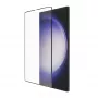 dbramante1928 Eco-Shield Samsung Galaxy S23 Ultra Czarny edge Dust Scratch Resistant Tempeczerwony Glass Screen Protector