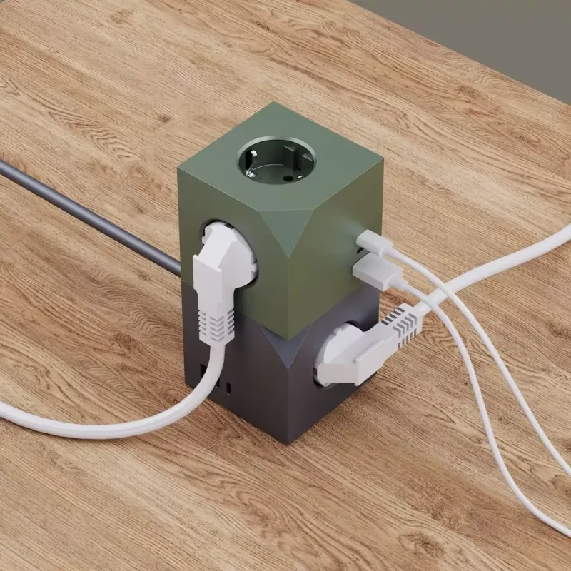 Magnetyczne złącze USB MicroConnect MC-CUBE015USBMAGNETIC