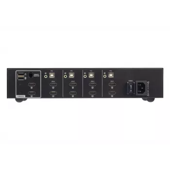 ATEN 4-Port USB HDMI Dual Display Secure KVM Switch 4K Ultra HD